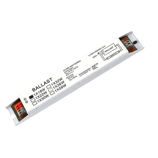 36 Watt Electronic Ballast, 1 Lamp/2 Lamp