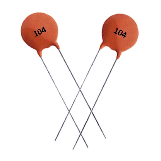 0.1μF 50V Disc Ceramic Capacitor