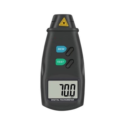 Portable Contact Digital Tachometer, 0.5 rpm-19999 rpm