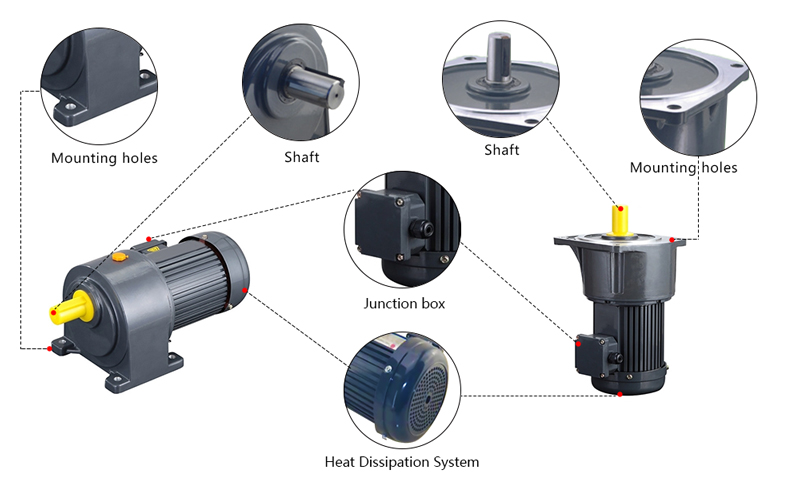 200W AC Gear Motor Details