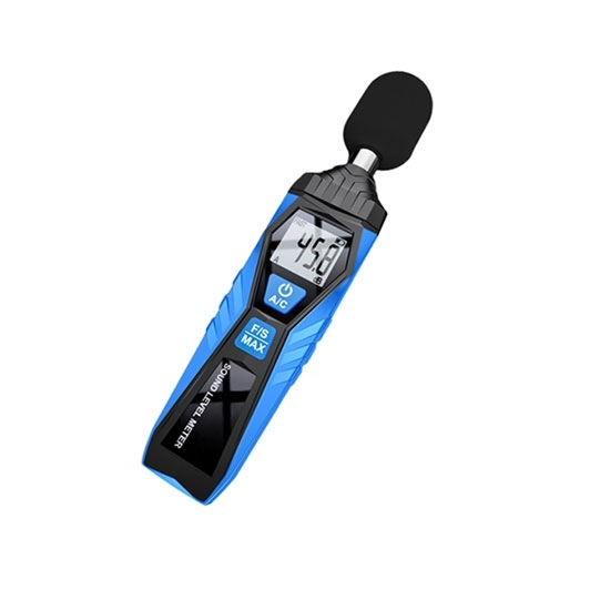 Digital Decibel Level Meter with 4 Digit LCD Display, 30 to 130 dB