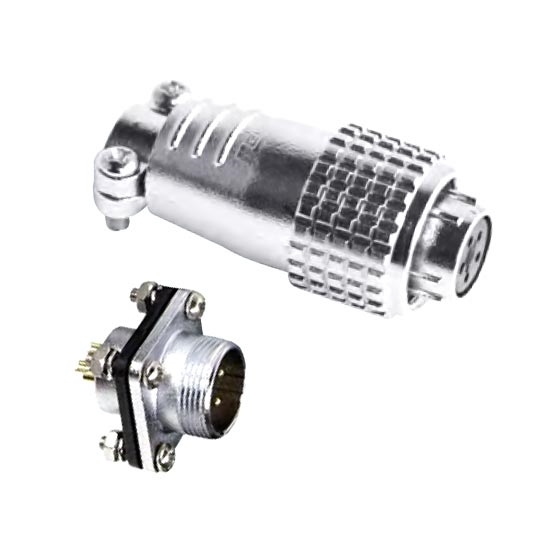 Circular Connector, 2/3/4/5/6/7 Pin, M14