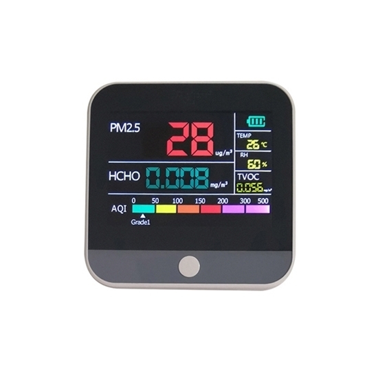 Air Quality Monitor for Home, PM2.5/HCHO/TVOC/AQI/PM1.0/PM10