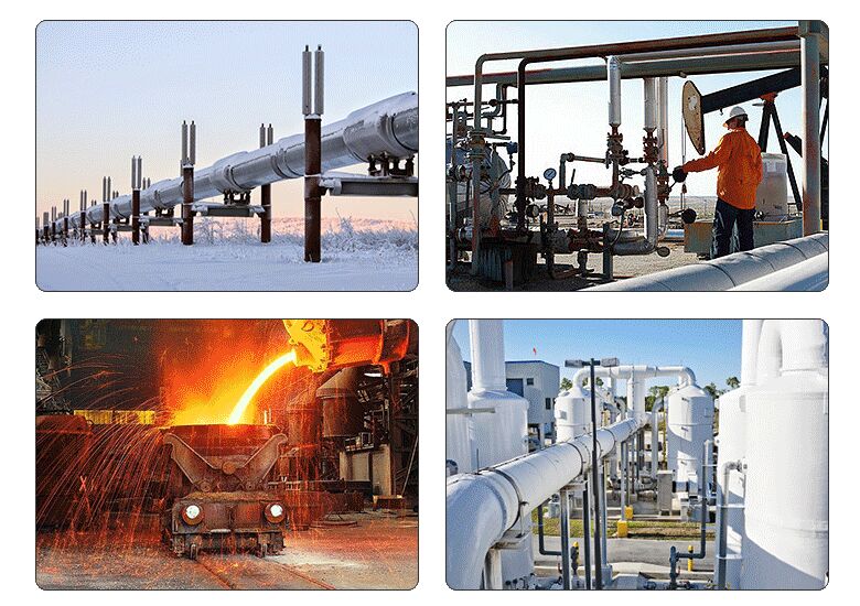 Handle butterfly valve application