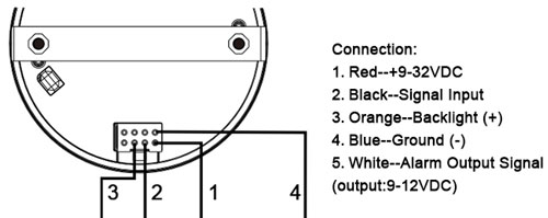 85mm analog tachometer wiring