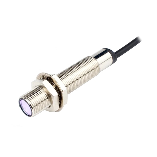 Laser Sensor, Displacement/RPM Measurement, M12, 200mm/100m