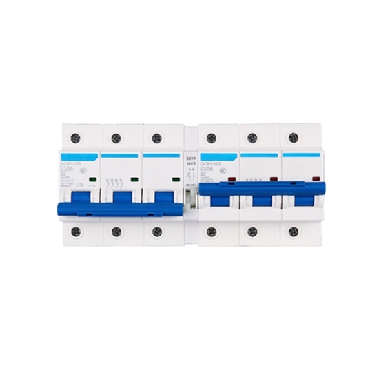 125 amp Dual Power Manual Transfer Switch, 1/2/3/4 Pole