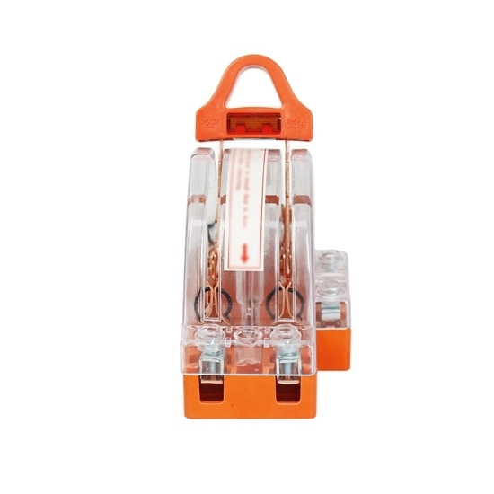 2 Pole Double Throw Knife Switch with LED Indicator