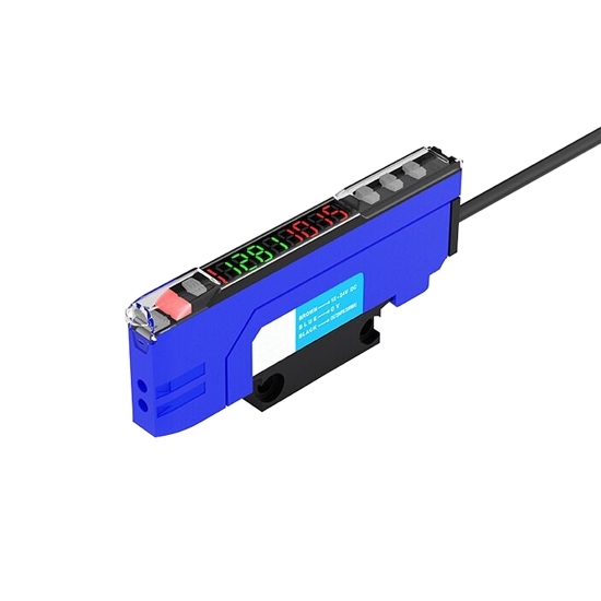 Fiber Optic Sensor Amplifier, 200mm/1200mm Distance