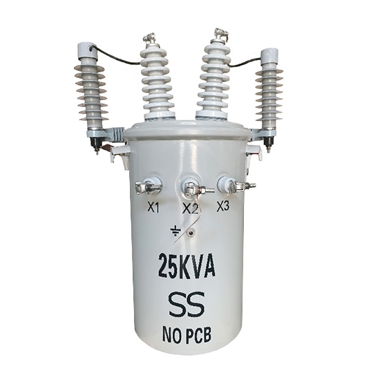 Pole Mounted Distribution Transformer, CRGO/Amorphous Core