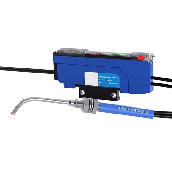 Plastic Fiber Optic Sensor, M6 Bend Probe