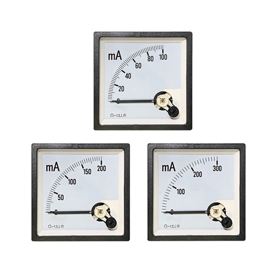 DC Analog Milliamp Meter, 0-100 mA