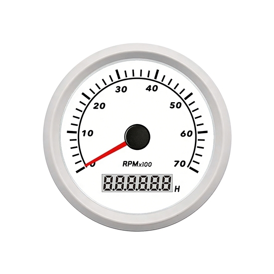 85mm Analog Tachometer for Outboard/Stepper Motor, 0rpm-7000rpm