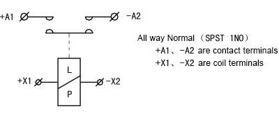 400A high voltage DC contactor wiring diagram