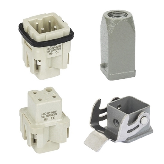 Heavy Duty Connector, 3 Pin, AC 250V / 10A