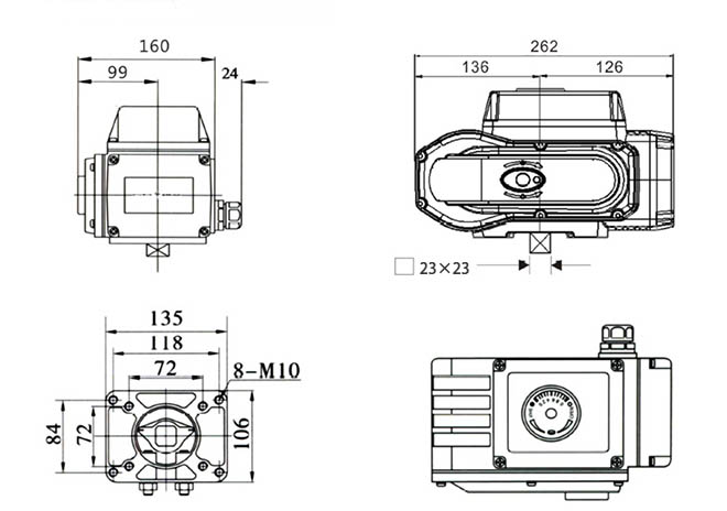 Actuator 60 size