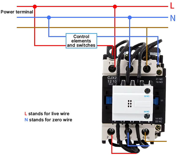 43A AC capacitor contactor 380v
