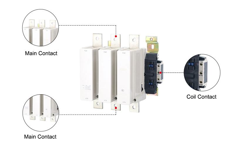 630 amp 3 phase AC Magnetic Contactor Details