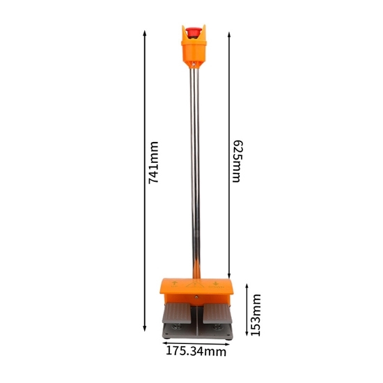 Double Foot Switch with Emergency Stop Button