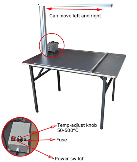 Hot Wire Foam Cutter Table Details