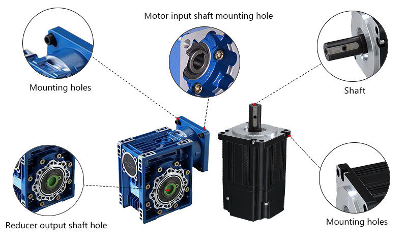 2000W DC Worm Gear Motor Details