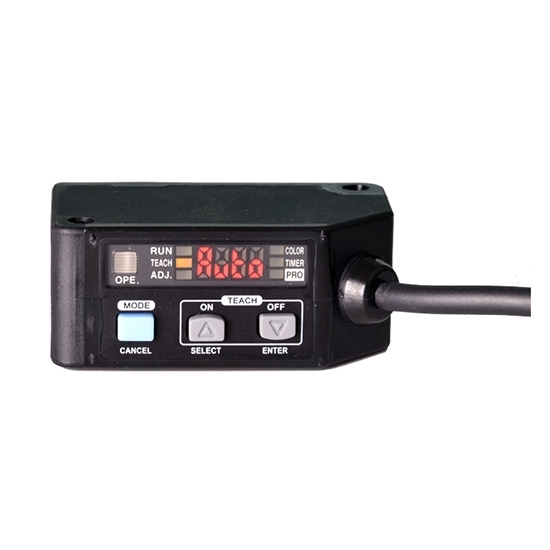 RGB Digital Color Mark Sensor, 7-13mm