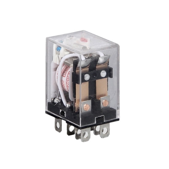 Electromagnetic Relay, 8-pin DPDT, 12V/24V/110V/220V