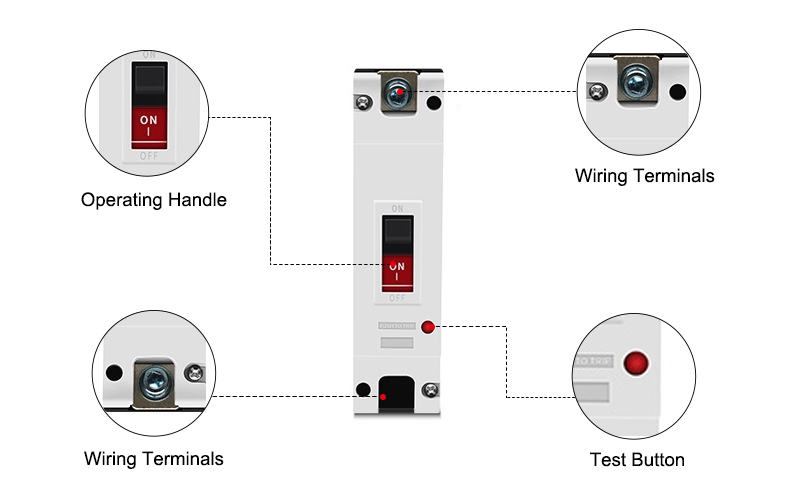 160A DC Circuit Breaker Details