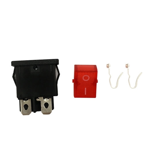 Illuminated Rocker Switch, 4 Pin
