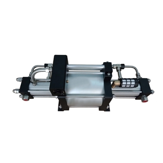 100:1 Air Pressure Booster, 35-800 bar (507-11603 psi)