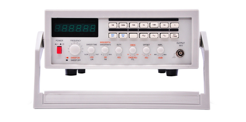 Product Panel Real Shot of Sweep/AM/FM Function Signal Generator