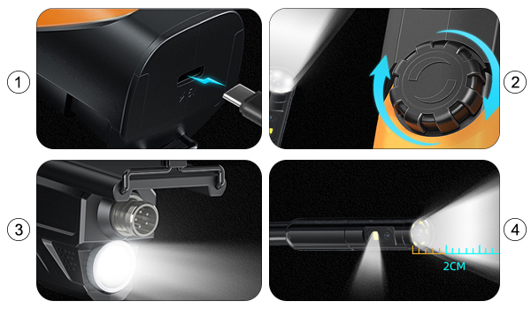 WiFi endoscope feature