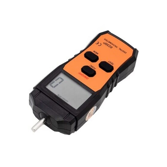 Handheld Digital Contact Tachometer, 1 rpm-1999 rpm