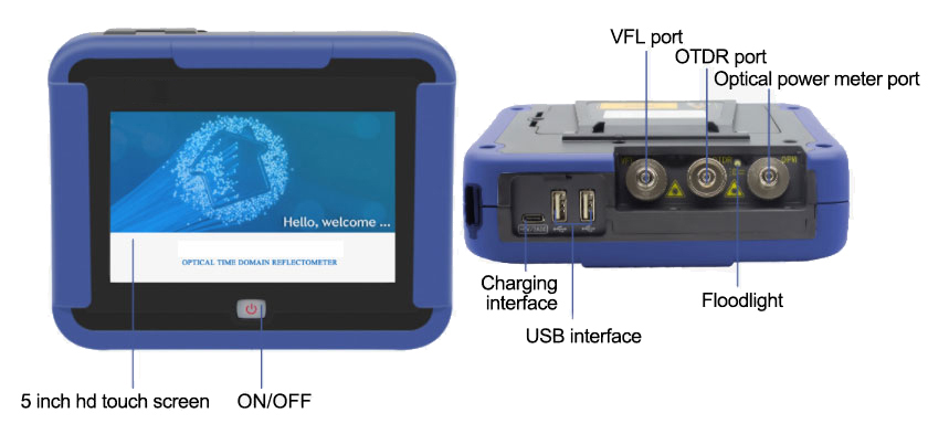 OTDR testing machine detail