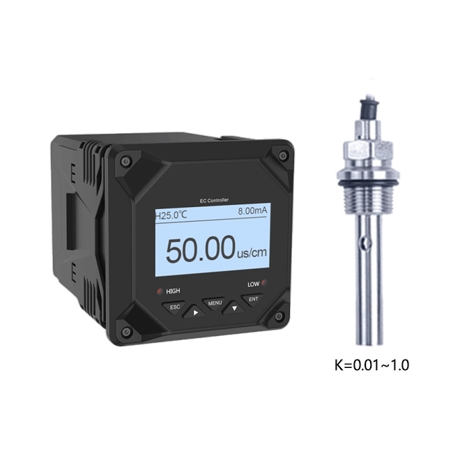 Digital Conductivity Meter for Online Measurement, 4-20mA/RS485