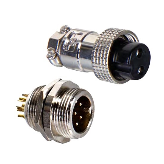Circular Connector, 2/3/4/10/11/12/14 Pin, M19