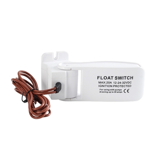 Pump Float Switch, ABS, 12V/24V/36V