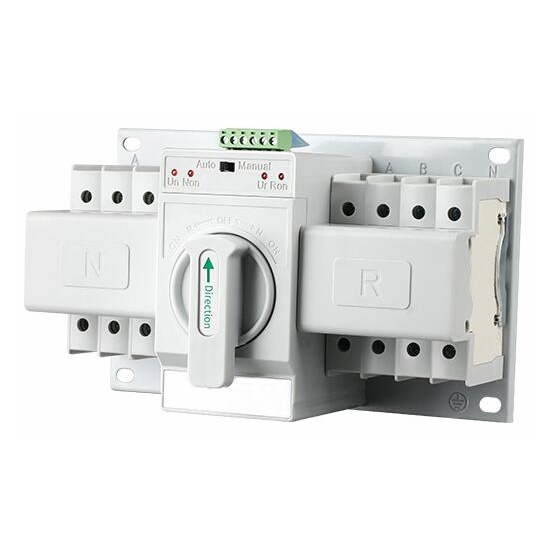 Automatic Transfer Switch, 3/4 Pole, 6 to 63 Amps