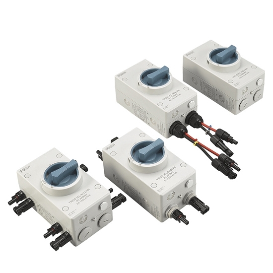 32 amp 1000V DC Isolator Switch for Solar PV, 4 Pole