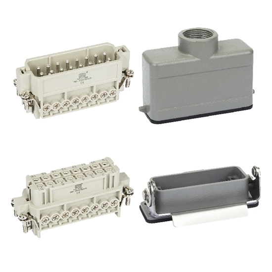 Heavy Duty Connector, 16 Pin, 250VAC/500VAC, 16A