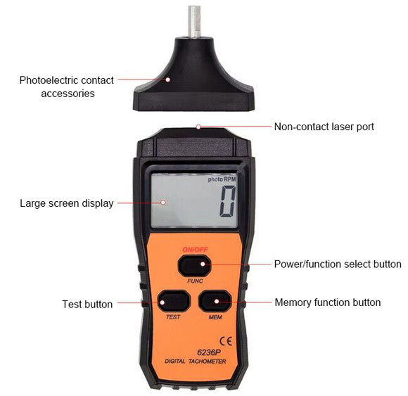 digital contact measurement details